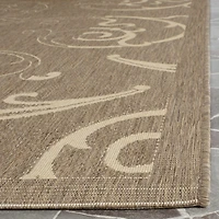 Safavieh Courtyard Collection Torvald Oriental Indoor/Outdoor Runner Rug