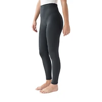 Muk Luks Fleece Lined Womens Comfort Waistband Plus Full Length Leggings