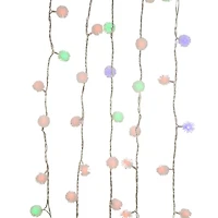 Kurt Adler 50l Snowball Double Flash String Lights
