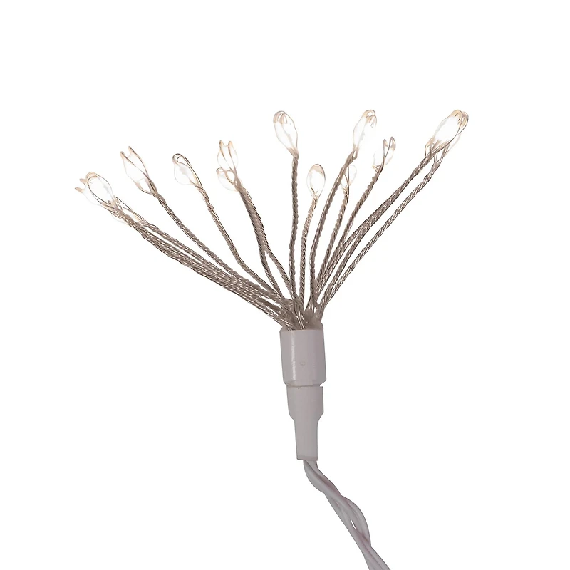 Kurt Adler 75-Light Cluster Burst Warm White LED Light Set