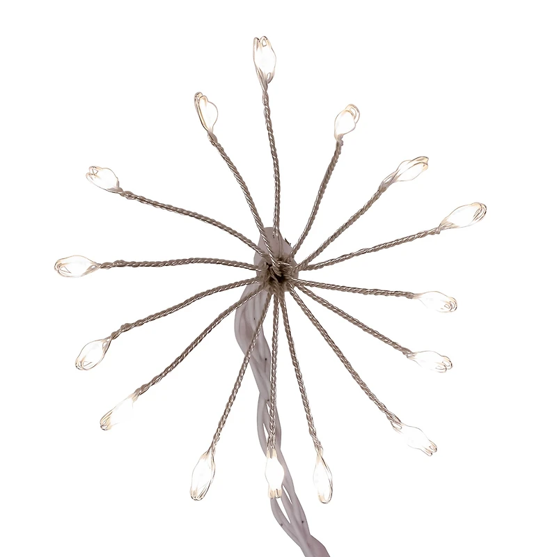 Kurt Adler 75-Light Cluster Burst Warm White LED Light Set