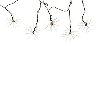 Kurt Adler 75-Light Cluster Burst Warm White Superbright LED Light Set with Green Wire