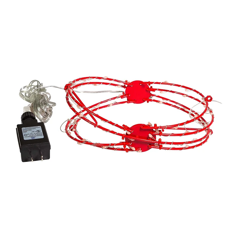 Kurt Adler 8inch Led Foldable Metal Sphere String Lights
