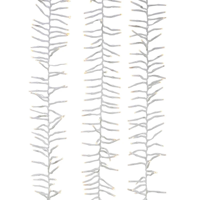 Kurt Adler 65ft Garland With Led String Lights