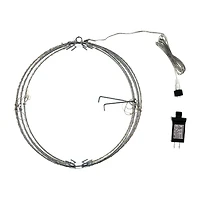 Kurt Adler Led Foldable Metal Sphere String Lights