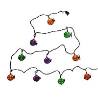 Kurt Adler 10-Light Multi-Color Spider String Lights