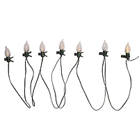 Kurt Adler Flicker Flame With Clips String Lights