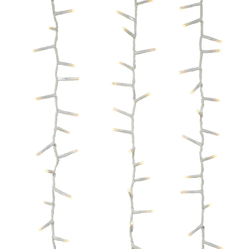 Kurt Adler Led White Wire Rice Lights String Lights