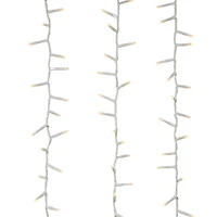 Kurt Adler Led White Wire Rice Lights String Lights