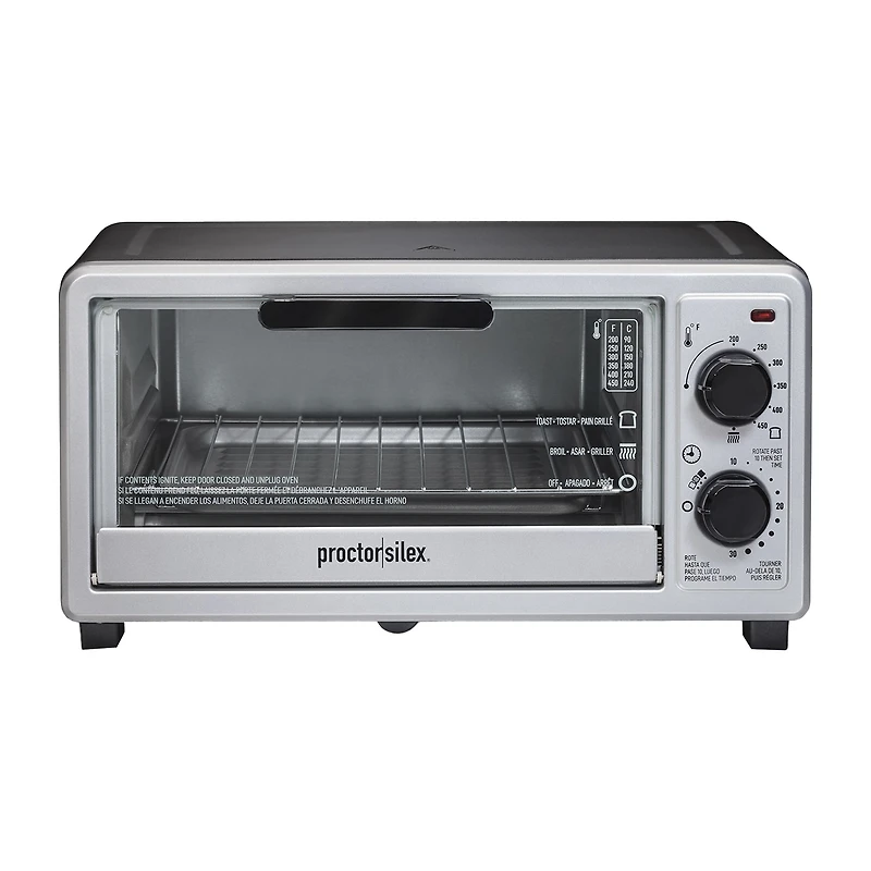 Proctor Silex 4 Slice Toaster Oven Broiler