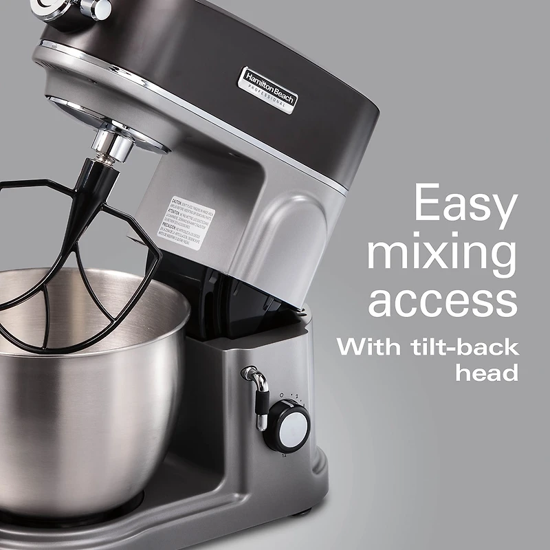 Hamilton Beach® All-Metal Stand Mixer with Attachment Hub