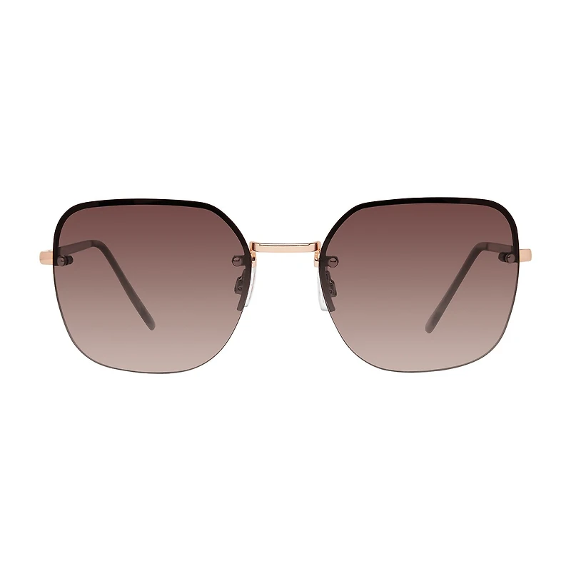 Juicy By Juicy Couture Lucky Womens UV Protection Square Sunglasses