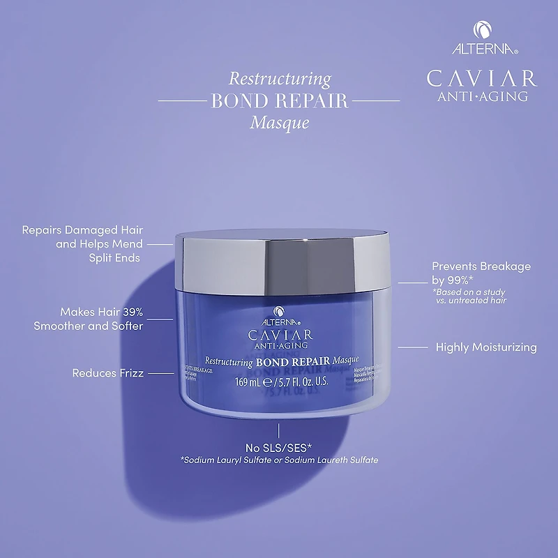ALTERNA Caviar Restructuring Bond Repair Hair Mask 5.7 oz.