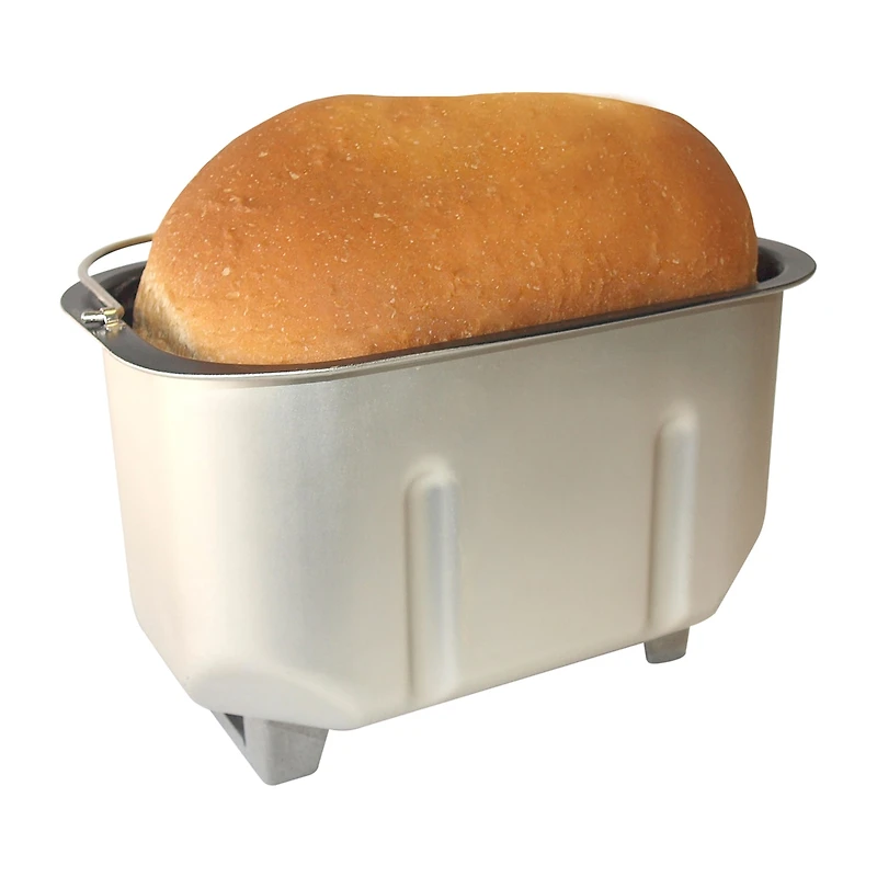 West Bend Hi-Rise Bread Maker with 12 Preset Digital Controls, in Gray