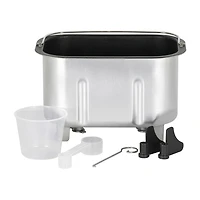 West Bend Hi-Rise Bread Maker with 12 Preset Digital Controls, in Gray