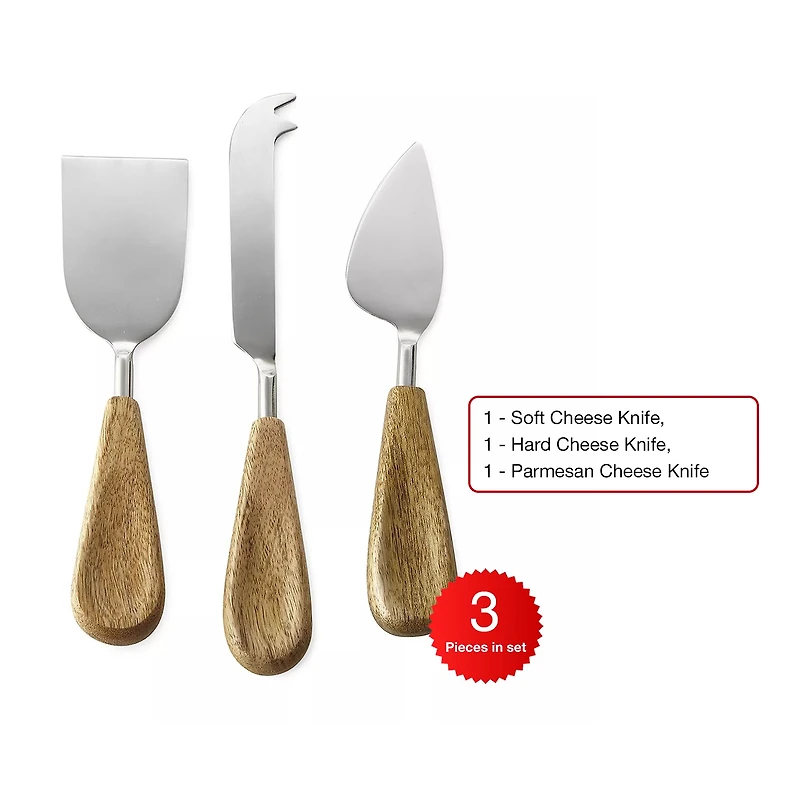 Linden Street 3-pc. Cheese Knife