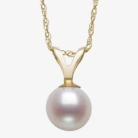 Womens White Cultured Freshwater Pearl 10K Gold 2-pc. Jewelry Set