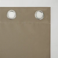Sun Zero Saxon Grommet Top Energy Saving Blackout Single Curtain Panel