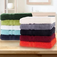 SUPERIOR® Ultra Collection | 100% Cotton 6-pc. Quick Dry Solid Bath Towel Set
