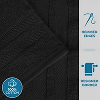 SUPERIOR® Ultra Collection | 100% Cotton 6-pc. Quick Dry Solid Bath Towel Set