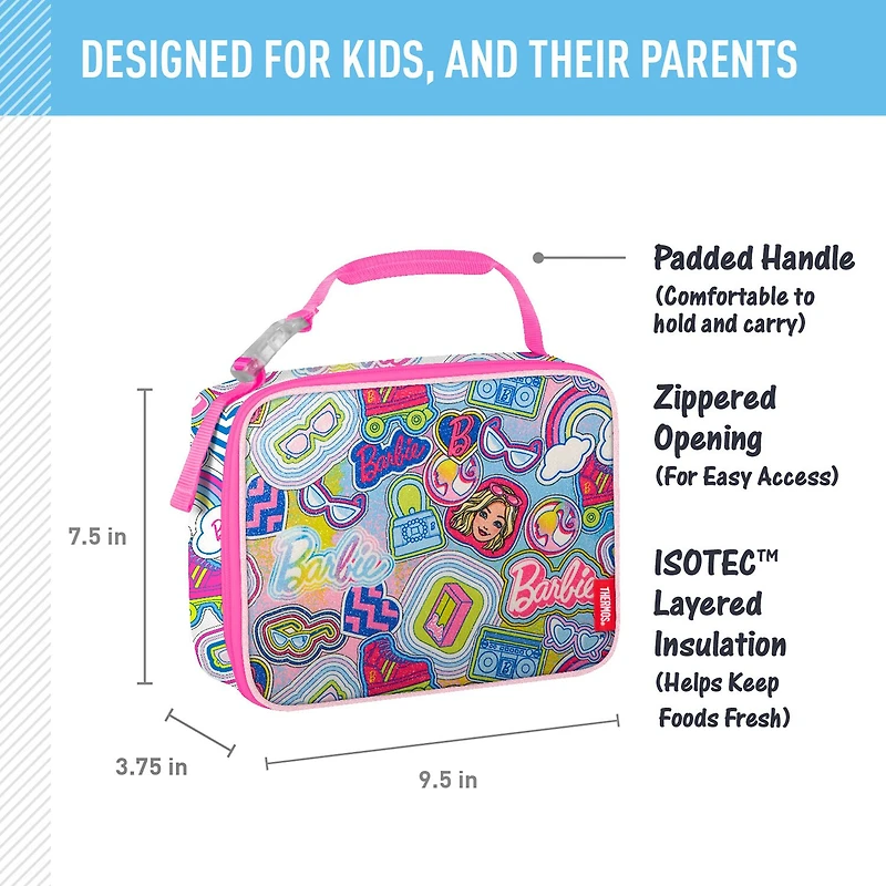 Thermos Barbie Standard Soft Lunch Bag