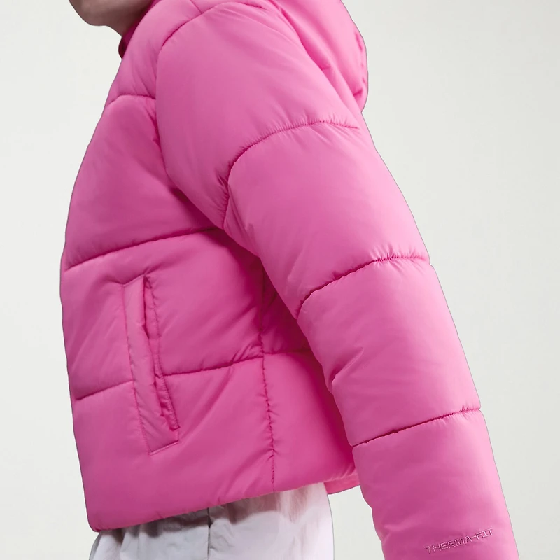 Nike Womens Water Resistant Hooded Heavyweight Puffer Jacket