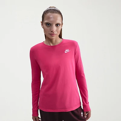Nike Womens Crew Neck Long Sleeve Active T-Shirt
