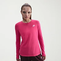Nike Womens Crew Neck Long Sleeve Active T-Shirt