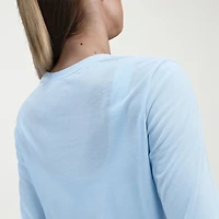 Nike Womens Crew Neck Long Sleeve Active T-Shirt