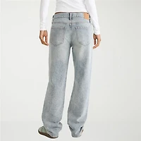 AEROPOSTALE Womens Juniors Low Rise Baggy Fit Jean