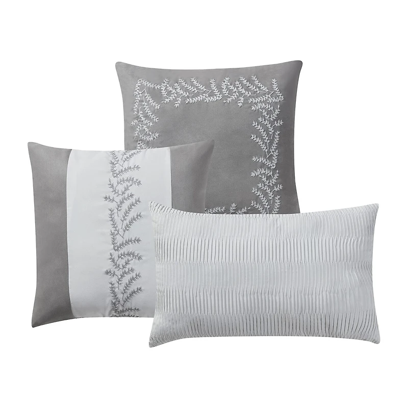 Sweet Home Collection™ Salerno 7 Piece Suede Elegant Bedding Set