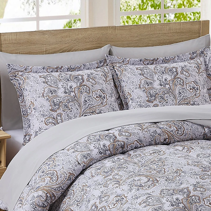 Sweet Home Collection™ Watercolor Paisley 7 Piece Bed In a Bag Set