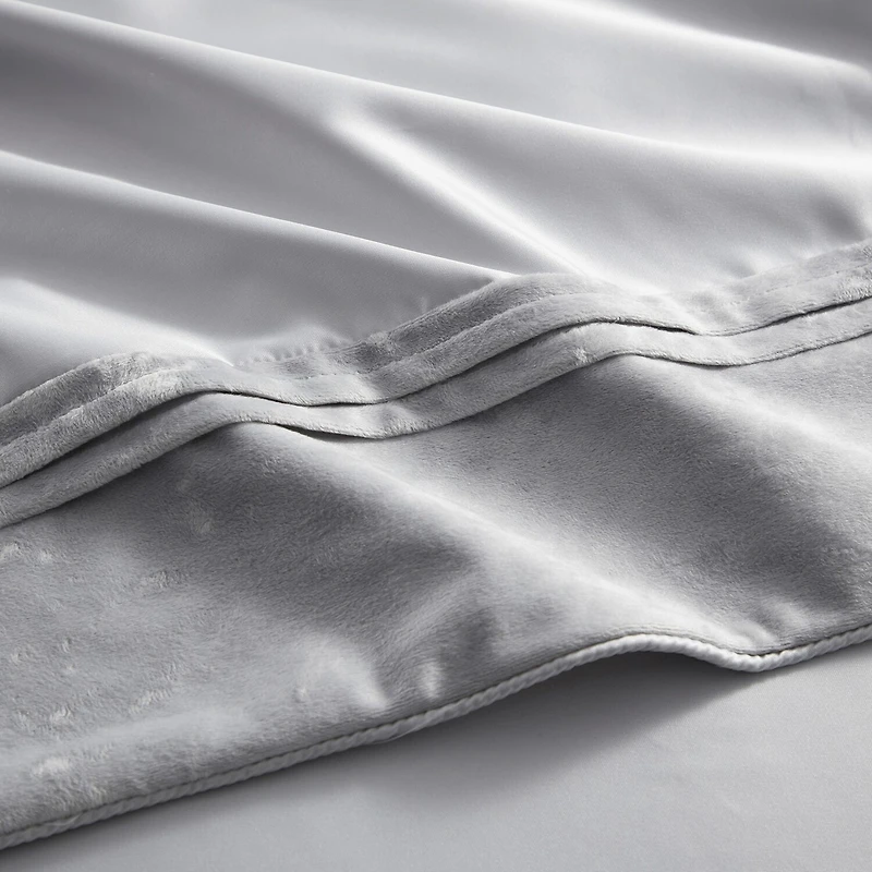 Sweet Home Collection™ Luna 7 Piece Crushed Velvet Elegant Bedding Set
