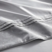 Sweet Home Collection™ Luna 7 Piece Crushed Velvet Elegant Bedding Set