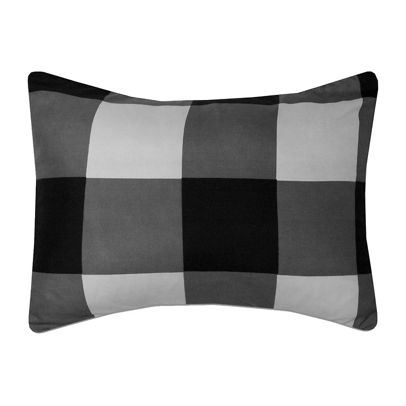 Sweet Home Collection™ 7 Piece Buffalo Plaid Complete Bedding Set with sheets