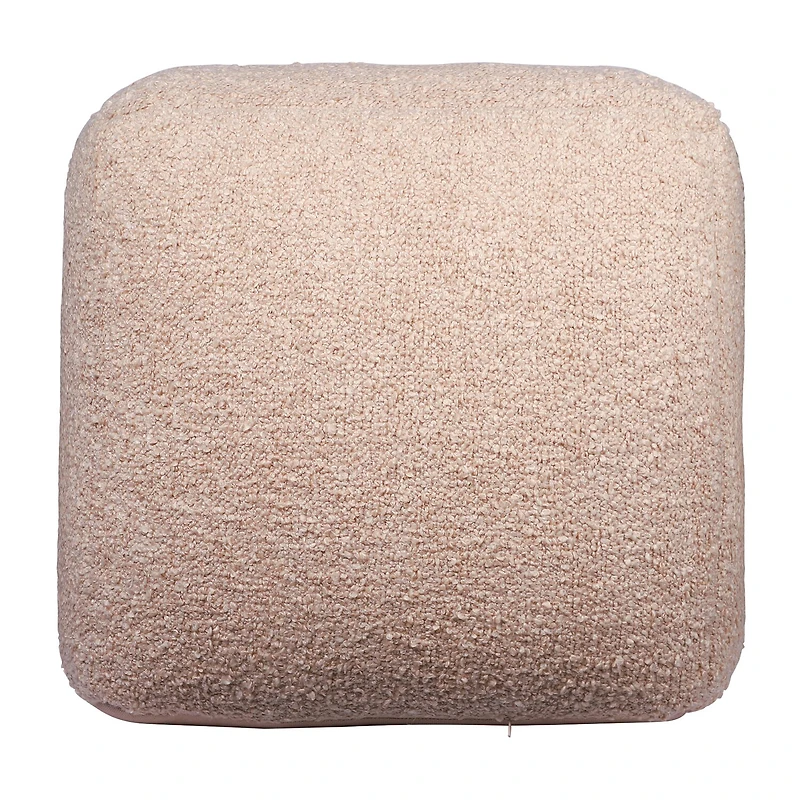 LR Home Albert 18" Handmade Polyester Pouf