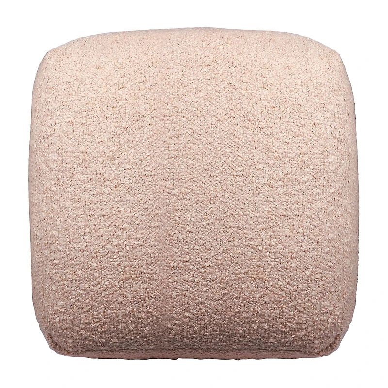 LR Home Albert 18" Handmade Polyester Pouf