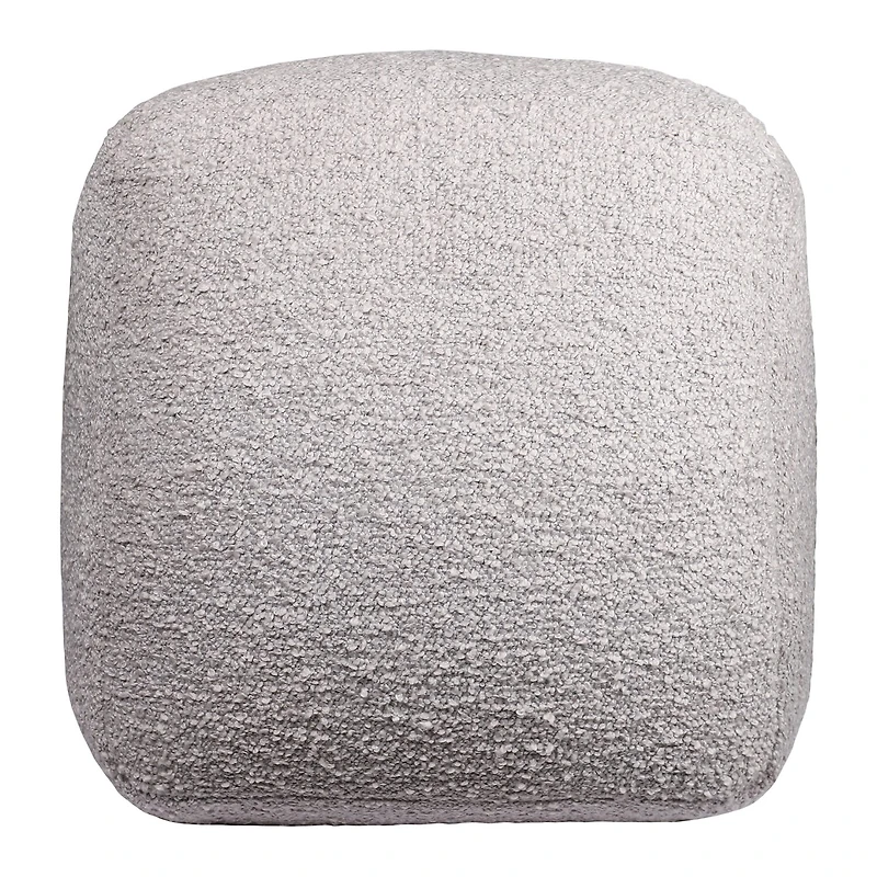 LR Home Albert 18" Handmade Polyester Pouf