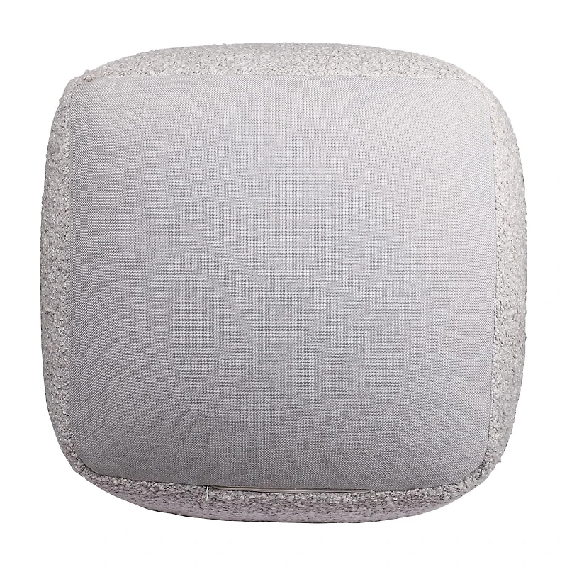 LR Home Albert 18" Handmade Polyester Pouf
