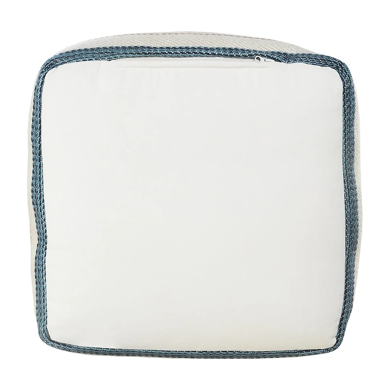 LR Home Caerwyn 20" Handmade Polyester Pouf