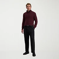Haggar Cool 18 Pro Mens Classic Fit Pleated Pant