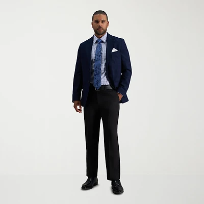Haggar Premium Comfort Mens Classic Fit Dress Flat Front Pant
