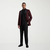 Haggar Premium Comfort Mens Slim Fit Dress Flat Front Pant
