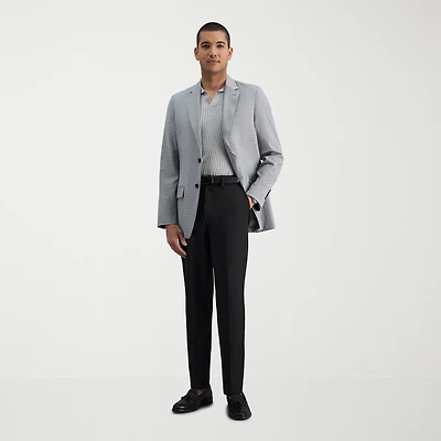 Haggar Cool Right Performance Flex Mens COMFORT WAISTBAND Slim Fit Flat Front Pant