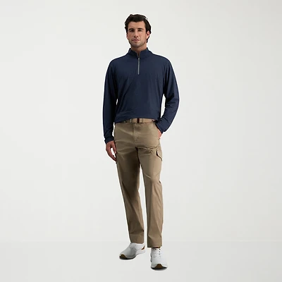 Haggar The Active Series Free Trek Urban Mens Stretch Fabric Straight Fit Cargo Pant