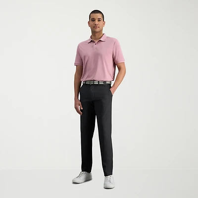 Haggar The Active Series Everyday Ultra Mens Comfort Waistband Slim Fit Flat Front Pant