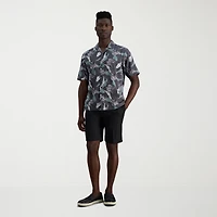 Haggar Cool 18 Pro Mens 9 1/2" Stretch Fabric Moisture Wicking Quick Dry Chino Short
