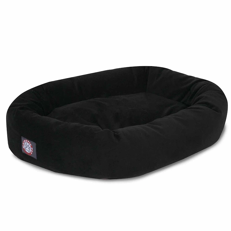 Majestic Pet Suede Bagel Bed