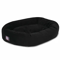 Majestic Pet Suede Bagel Bed