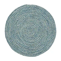 Capel Inc. Sea Pottery Concentric Braided Round Rugs